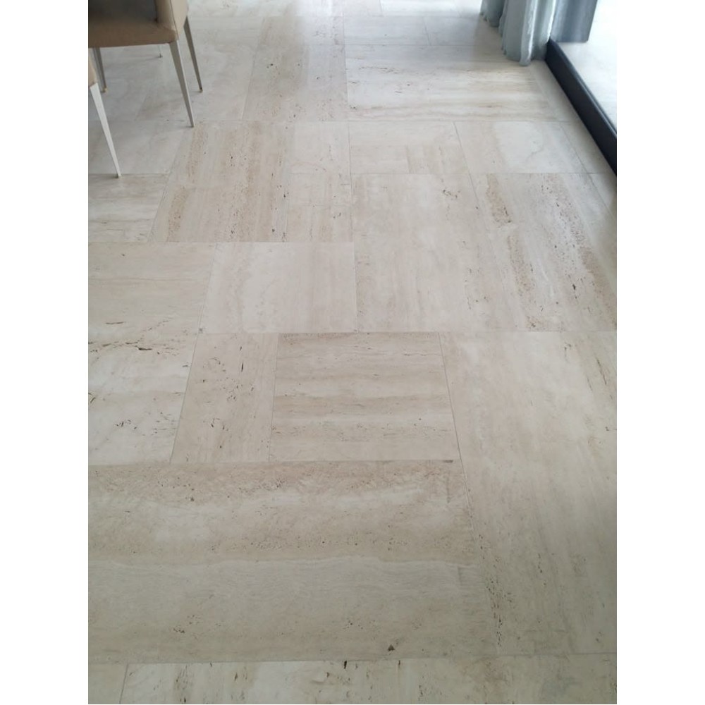 Classic Travertin Veincut, bézs mészkőlap, 30 x vh x 2 cm