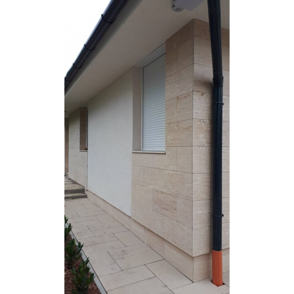 Classic Travertin Veincut, bézs mészkőlap, 30 x vh x 2 cm