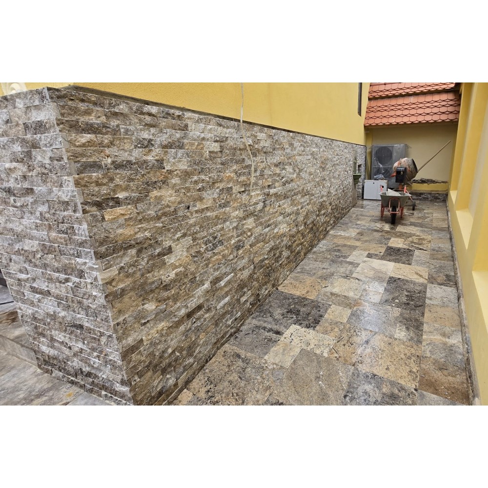 Francia Minta Travertin mészkő burkolat