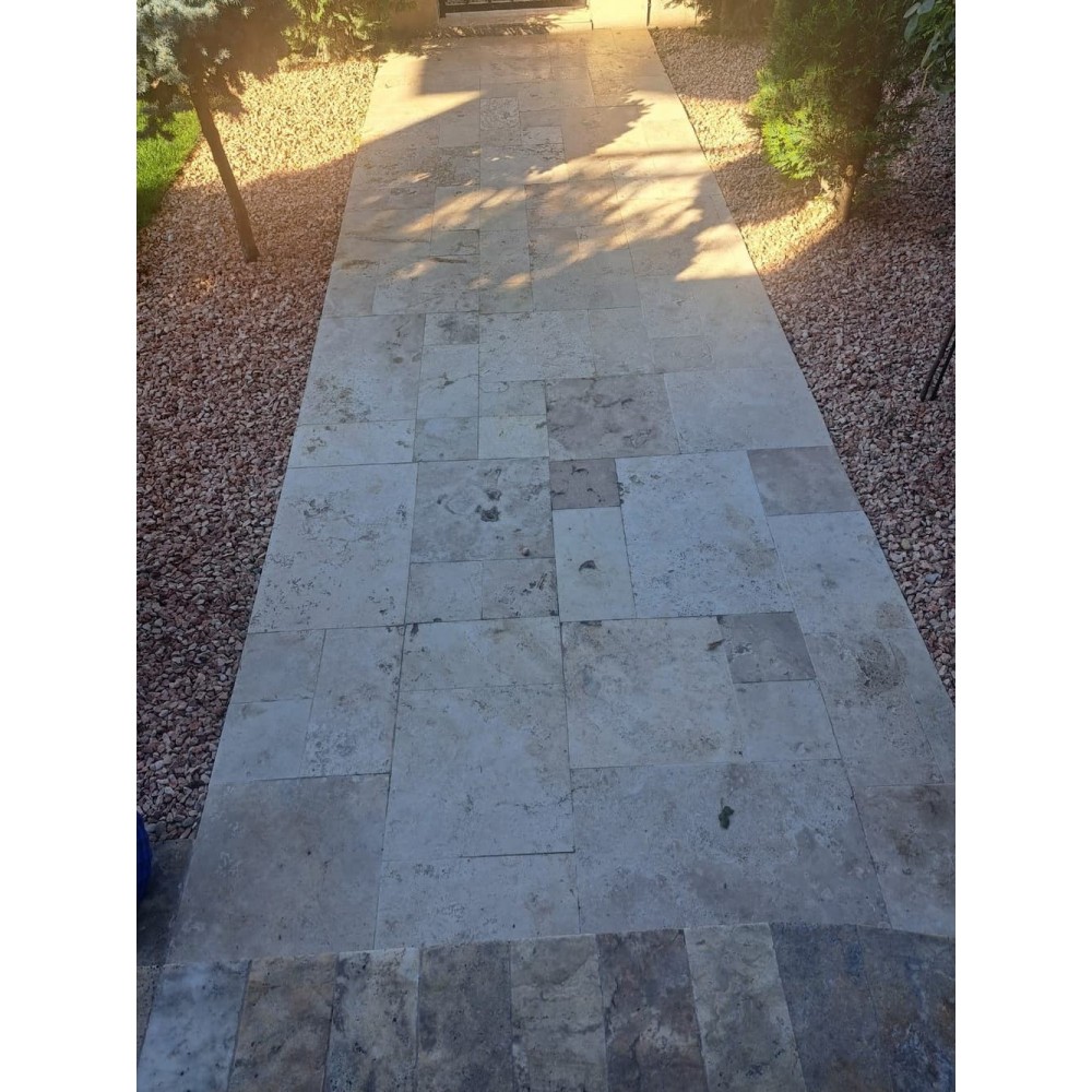 Római Classic Travertin mészkő burkolat, 1,2 cm vastagság