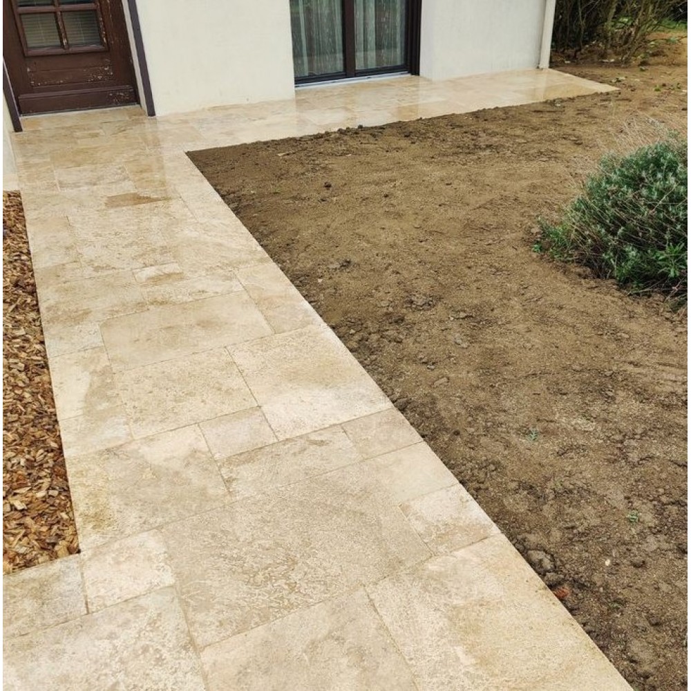 Római Classic Travertin mészkő burkolat, 1,2 cm vastagság