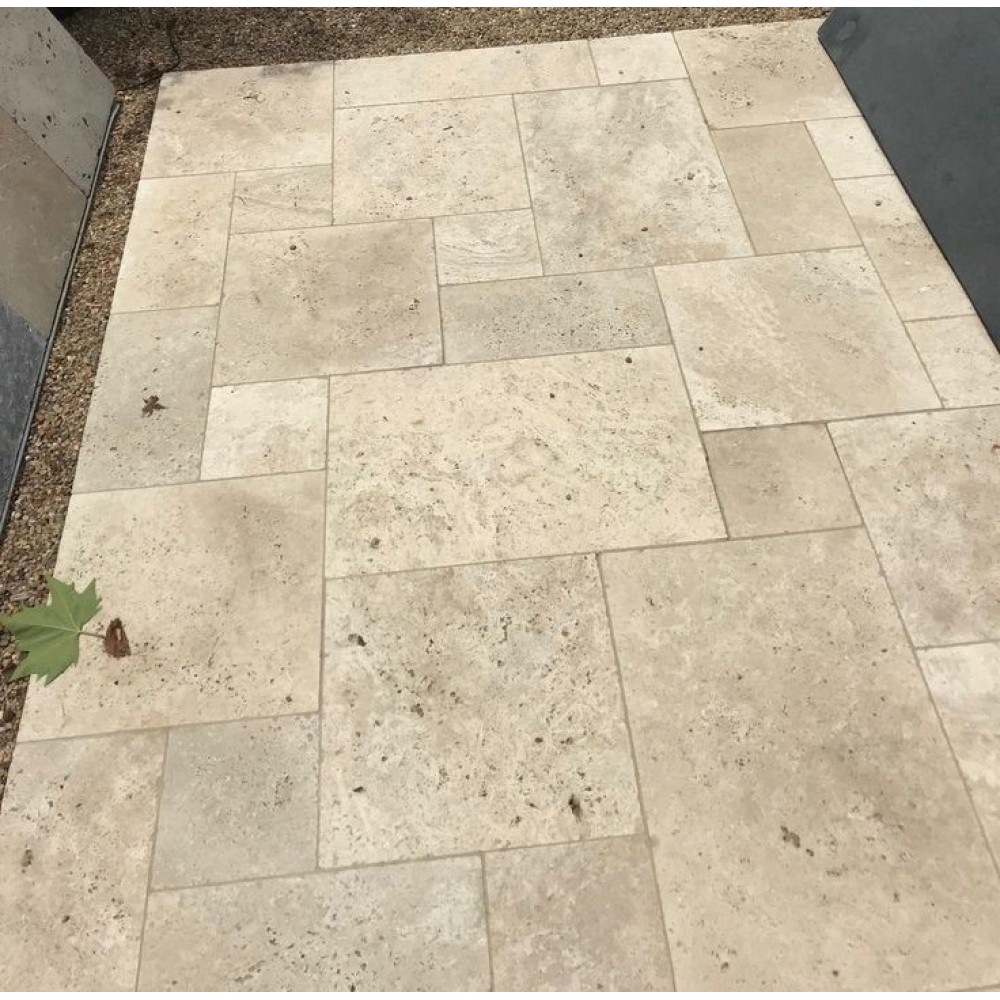 Római Classic Travertin mészkő burkolat, 1,2 cm vastagság