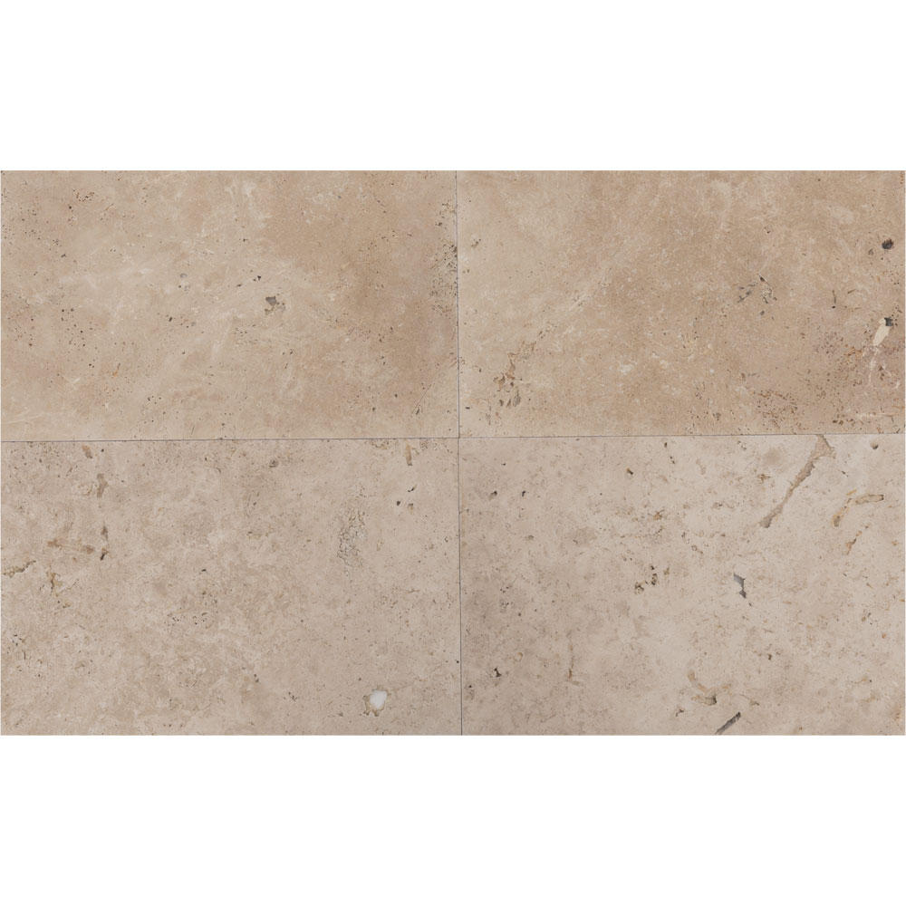 Classic Travertin Ivory mészkőlap, 40,6 x 61 x 3 cm