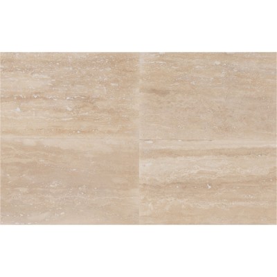 Csíkozott "Vein Cut" klasszikus travertin mészkőlap, 61 x 30,5 x 1,2 cm