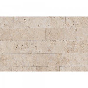 Klasszik travertin, roppantott, 10 x vh x 2 cm