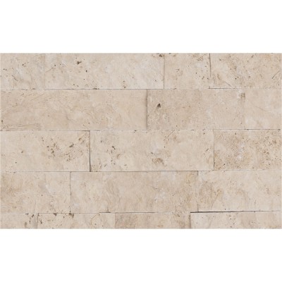 Klasszik travertin, roppantott, 10 x vh x 2 cm