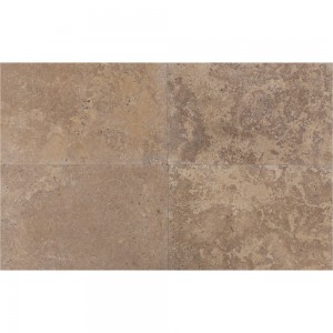 Noche matt, csiszolt tömítettlen travertin mészkőlap, 61 x 40,6 x 1,2 cm