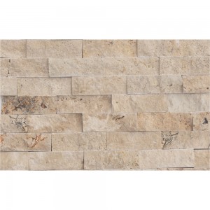 Roppantott rusztikus travertin, 5 x 15 x 2 cm