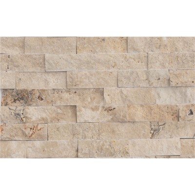 Roppantott rusztikus travertin, 5 x 15 x 2 cm