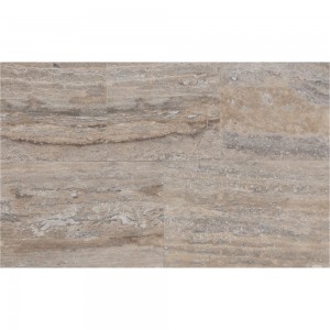 Silver "Vein Cut" Travertin, tömített, 30 x vh x 1,2 cm