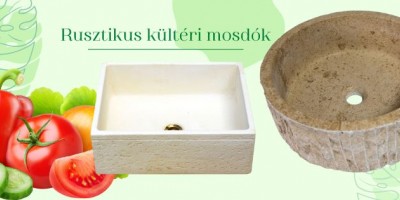 Mosdókagyló különlegességek természetes kőből – egyediség a fürdőszobában
