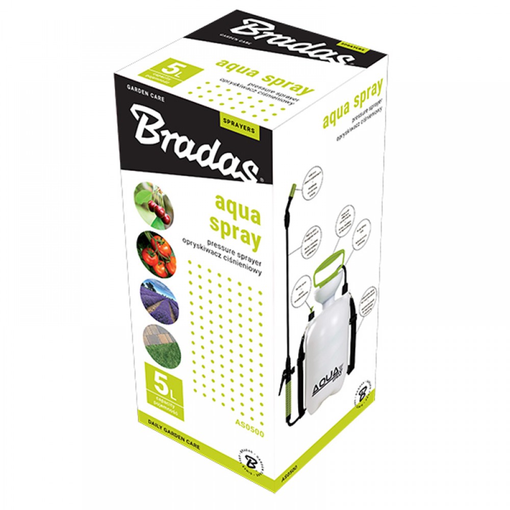 Bradas háti permetező 5l