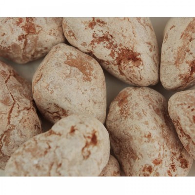 Téglavörös díszkavics, 25 kg