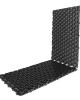 Műanyag gyeprács HDPE Ecco Multidal, fekete, 3 x 113 x 78 cm
