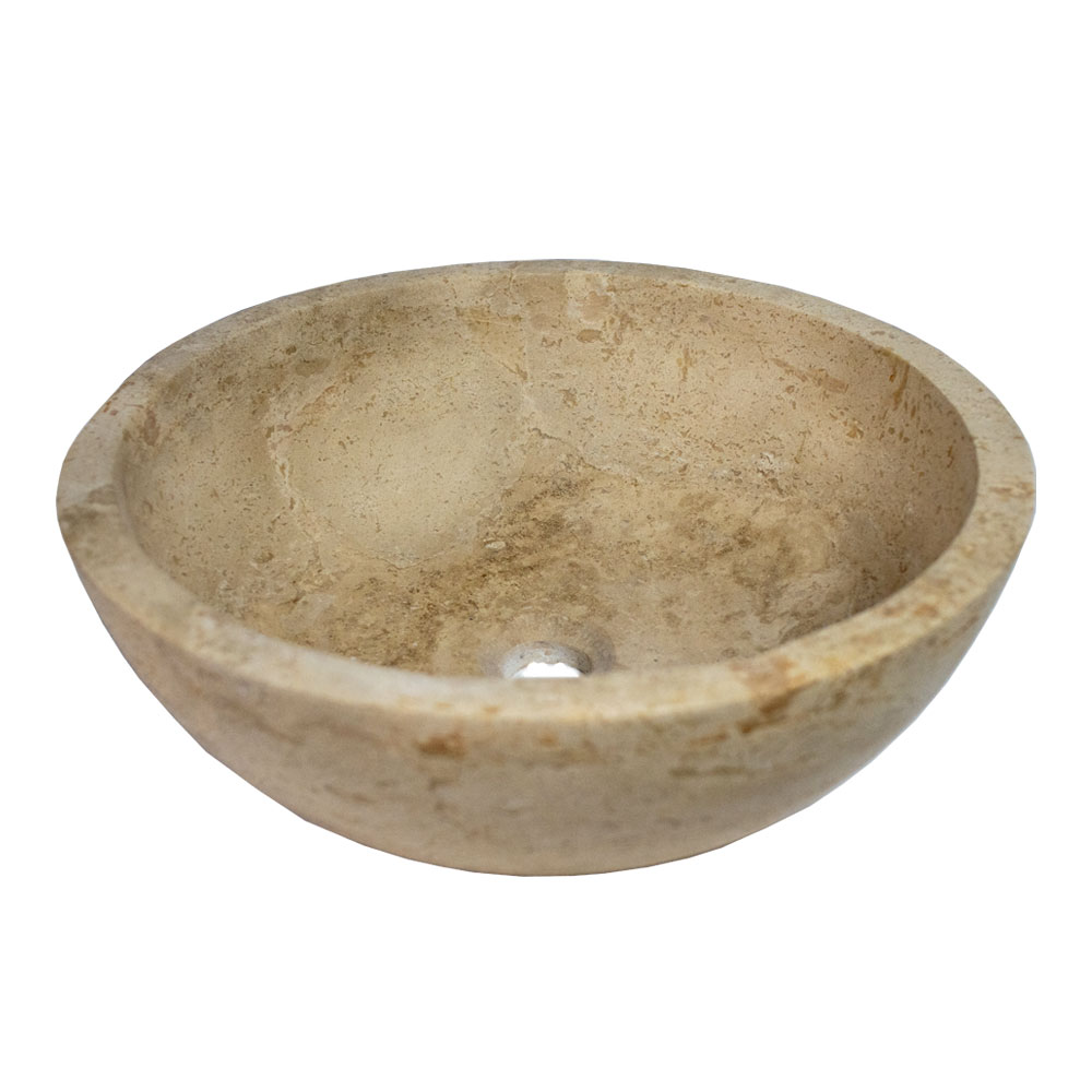 Kő mosdókagyló klasszik travertin