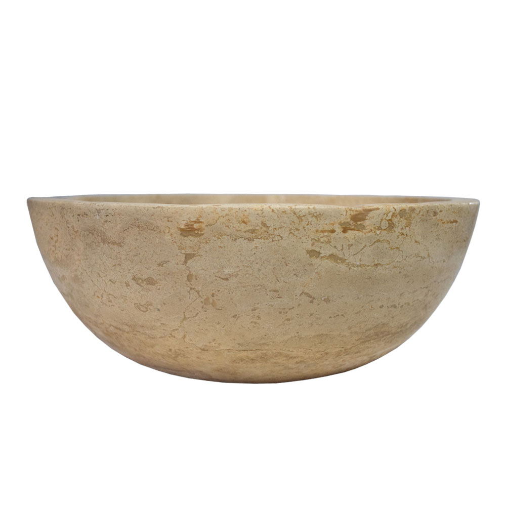 Kő mosdókagyló klasszik travertin