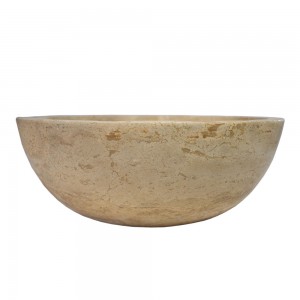 Kő mosdókagyló klasszik travertin