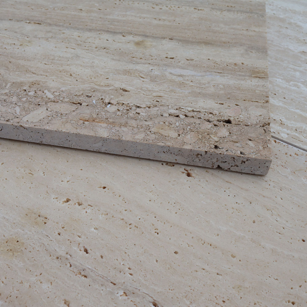 Classic Travertin Veincut, bézs mészkőlap, 30 x vh x 2 cm