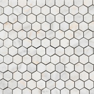 Hatszögű Dolamite mozaik, 30x30 cm