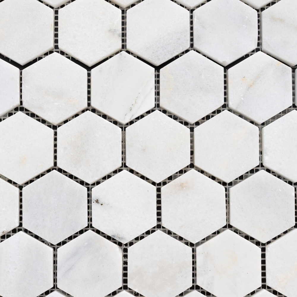 Hatszögű Dolamite mozaik, 30x30 cm