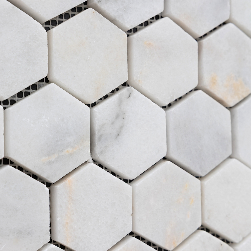 Hatszögű Dolamite mozaik, 30x30 cm
