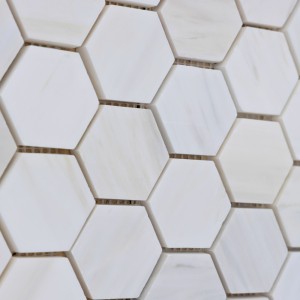 Hatszögű Mugla mozaik, 30x30 cm