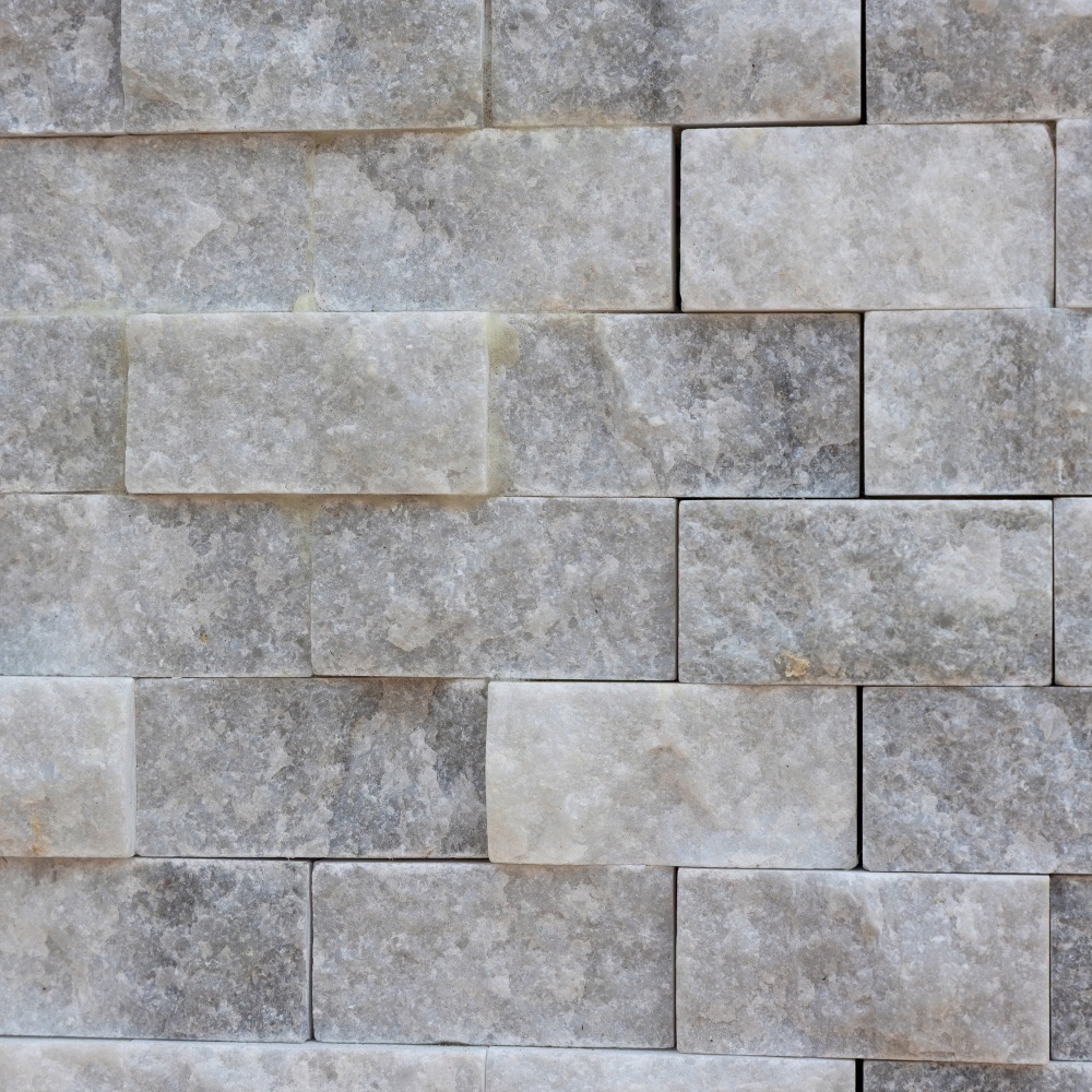 Szürke márvány mozaik, 30x30 cm