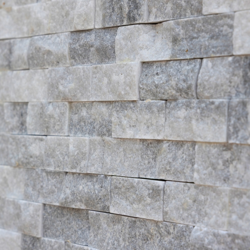 Szürke márvány mozaik, 30x30 cm