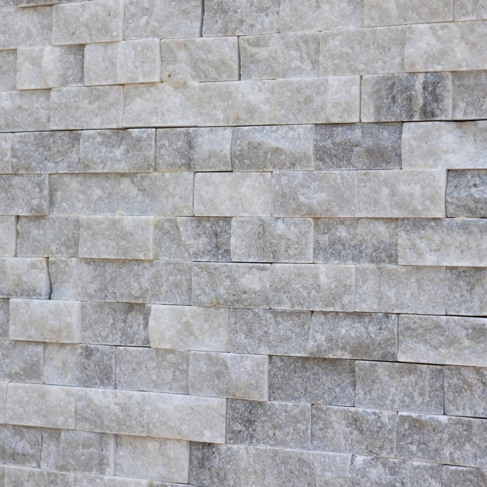 Szürke márvány mozaik, 30x30 cm