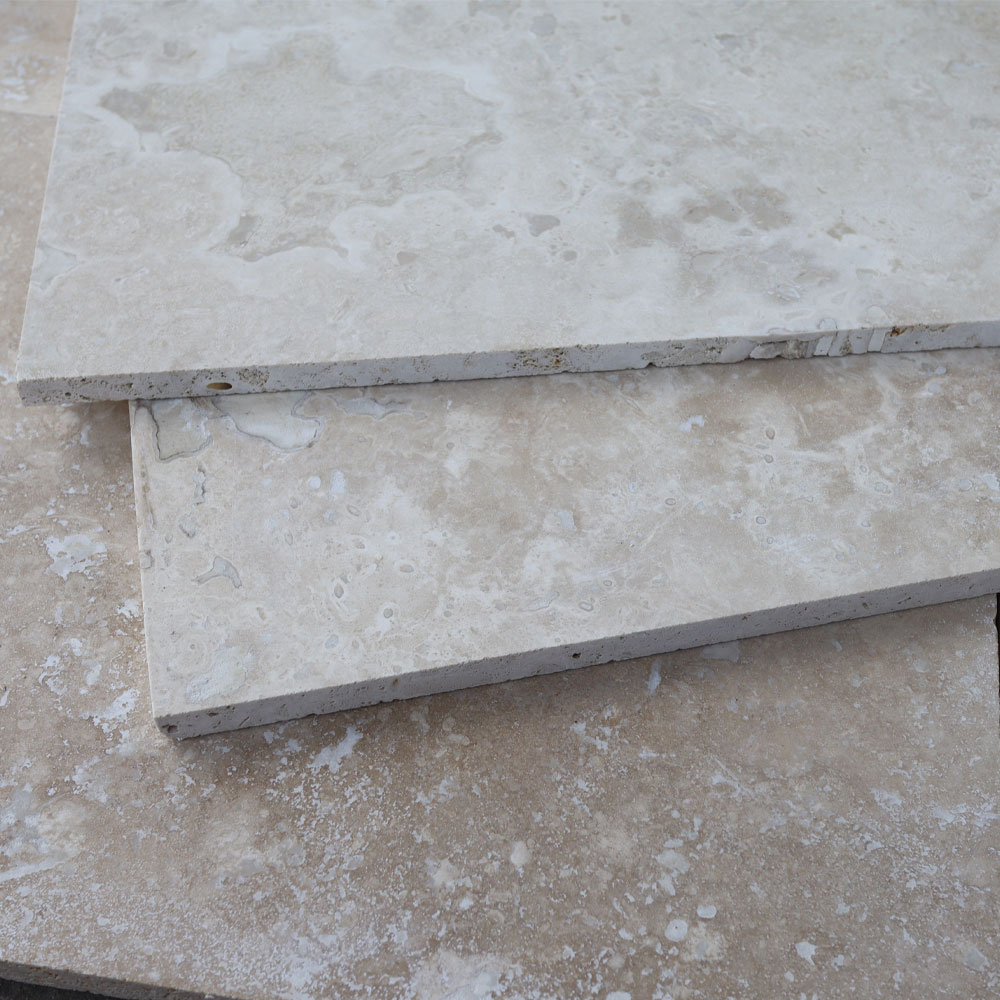 Classic "Cross Cut" tömített travertin mészkőlap, 61 x 30,5 x 1,2 cm