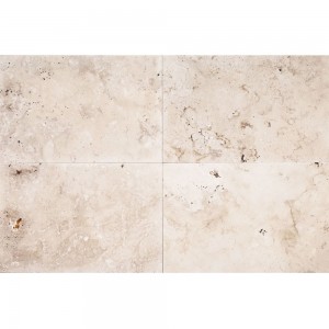 Antik Ivory travertin, economy, 61 x 40.6 x 1.2cm