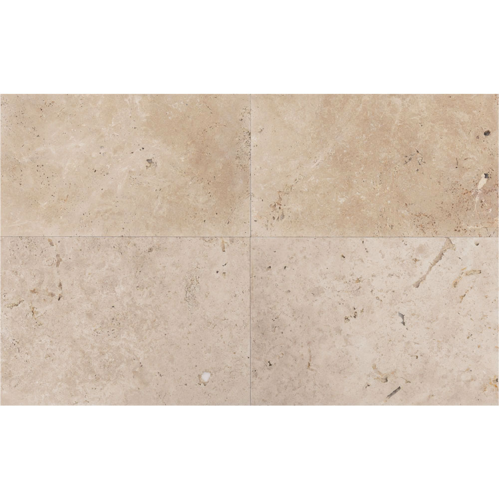 Classic Travertin, rusztik mix mészkőlap, 40,6 x 61 x 1,2 cm