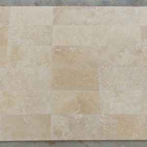 Classic "Cross Cut" tömített travertin mészkőlap, 61 x 30,5 x 1,2 cm