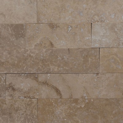 Csiszolt felületű travertin burkolat, tömített, 10 x vh x 1,2 cm