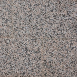 Róza lángolt felületű gránit, 60x30x2 cm